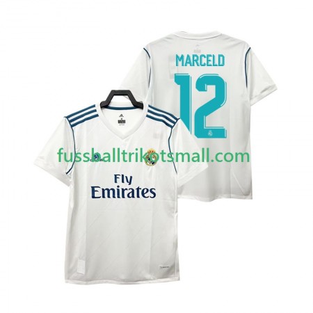 Fußballtrikots Real Madrid MARCELD 12 2017 Retro 2018 Kurzarm Heimtrikotsatz kaufen